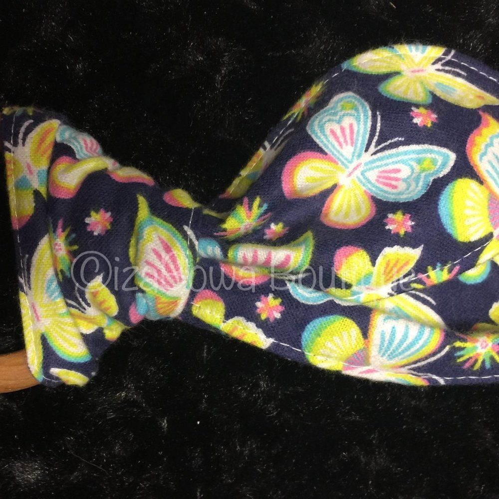 Blue Butterfly Wooden Teething Ring TR112 Handmade NWT Boutique